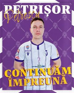 Superliga: Petrişor Petrescu, transferat definitiv de FC Hermannstadt la FC Argeş
