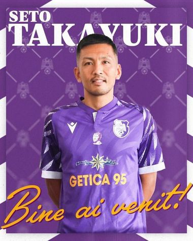 La câteva ore după ce a plecat de la Petrolul, Takayuki Seto a semnat un contract cu FC Argeş