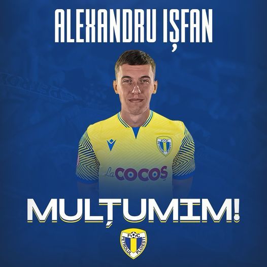 Superliga: Atacantul Alexandru Işfan pleacă de la Petrolul