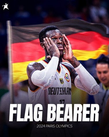 Bascehtbalistul Dennis Schroder, primul sportiv de culoare care va fi portdrapel pentru Germania la JO - VIDEO