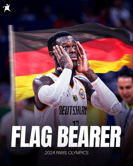 Bascehtbalistul Dennis Schroder, primul sportiv de culoare care va fi portdrapel pentru Germania la JO - VIDEO