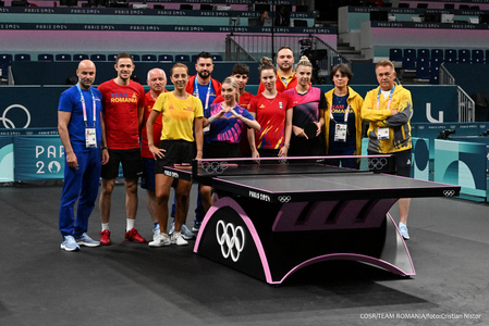 JO Paris 2024: Tricolorii de la tenis de masă îşi cunosc primii adversari