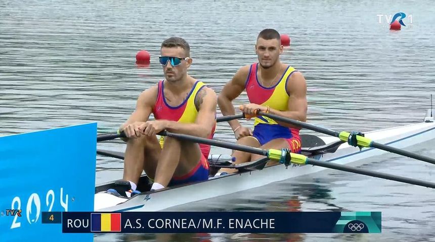 UPDATE: JO - canotaj: Marian Florian Enache şi Andrei Sebastian Cornea s-au calificat în semifinalele probei de dublu vâsle masculin / Ce au spus sportivii