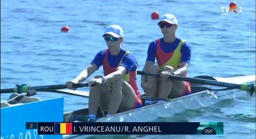 JO-canotaj: Ioana Vrânceanu şi Roxana Anghel, calificate în semifinale la dublu rame