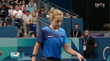 JO-tenis de masă: Elizabeta Samara, eliminată în turul doi la simplu