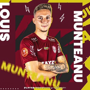 Louis Munteanu a semnat cu CFR Cluj