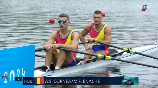 UPDATE: AUR PENTRU ROMÂNIA LA JO. ANDREI SEBASTIAN CORNEA ŞI MARIAN FLORIAN ENACHE, CAMPIONI OLIMPICI LA DUBLU VÂSLE