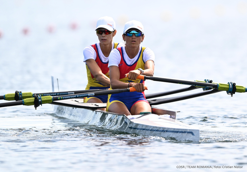 ”Libelulele” Gianina şi Ionela au adus a şasea medalie pentru România la Paris. A fost ultima oară când proba de dublu vâsle categorie uşoară a fost inclusă în programul olimpic