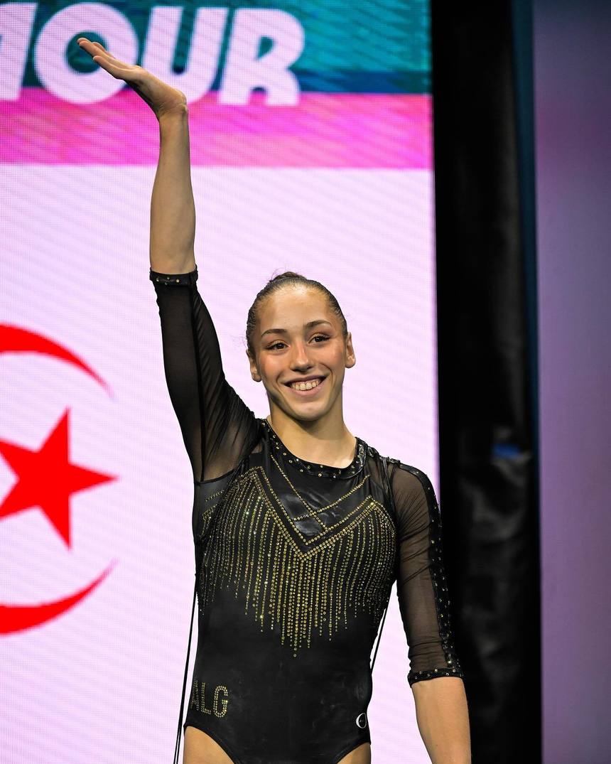 JO, gimnastică artistică: Kaylia Nemour, prima campioană olimpică din Africa - medalie de aur la paralele