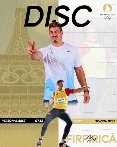 JO, atletism: Alin Firfirică s-a calificat în finală la aruncarea discului