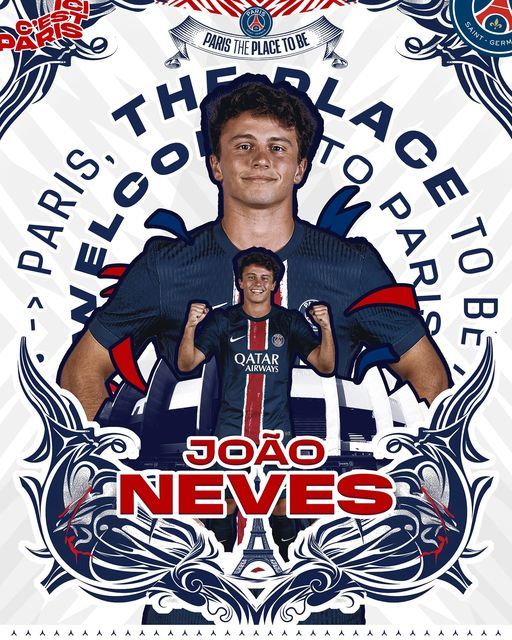 Mijlocaşul portughez Joao Neves a fost transferat la PSG