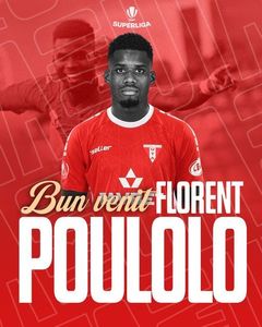 Superliga: Fundaşul francez Florent Poulolo a semnat cu UTA Arad