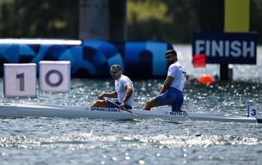 JO: Oleg Nuţă şi Ilie Sprîncean au ratat calificarea în finală la canoe dublu 500 metri