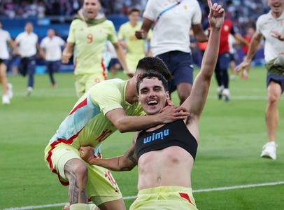 JO - fotbal: Spania, campioană olimpică după ce a învins Franţa în finala turneului de fotbal masculin