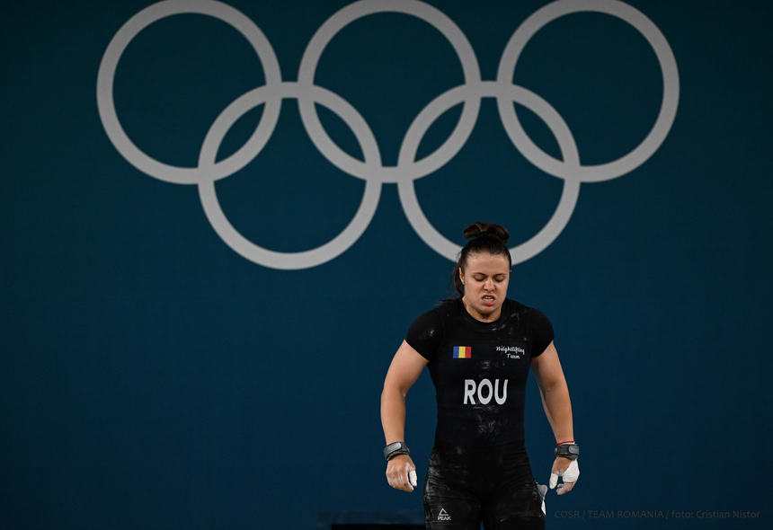 UPDATE - JO, haltere: Loredana Toma, afară din concurs după trei ratări la stilul aruncat la categoria 71 kg. La smuls, ea a fost pe locul trei / Titlul olimpic a fost câştigat de Olivia Reeves