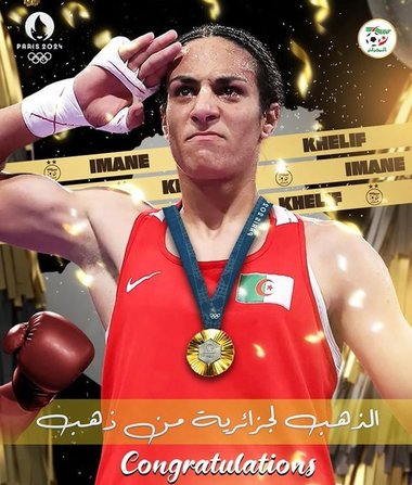 Controversata pugilistă algeriană Imane Khelif a câştigat titlul olimpic la 66 kg  - VIDEO