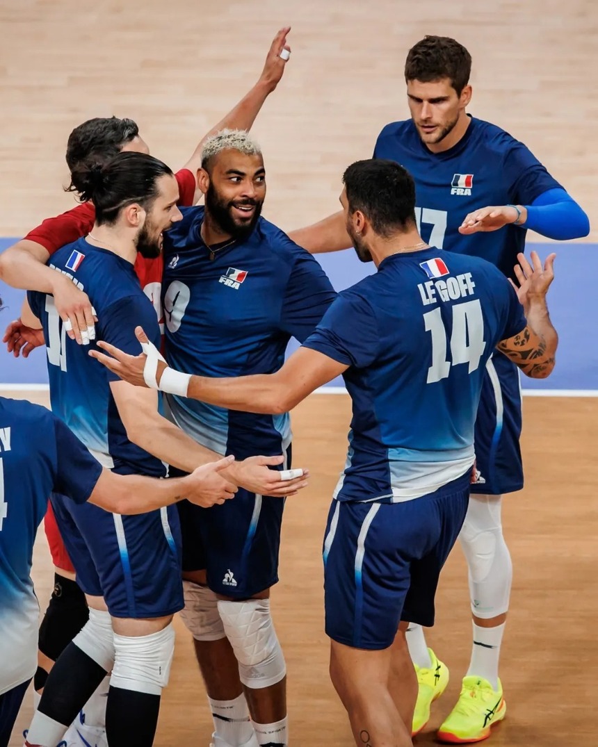 JO, volei masculin: Franţa câştigă medalia de aur după finala cu Polonia; SUA, medalie de bronz