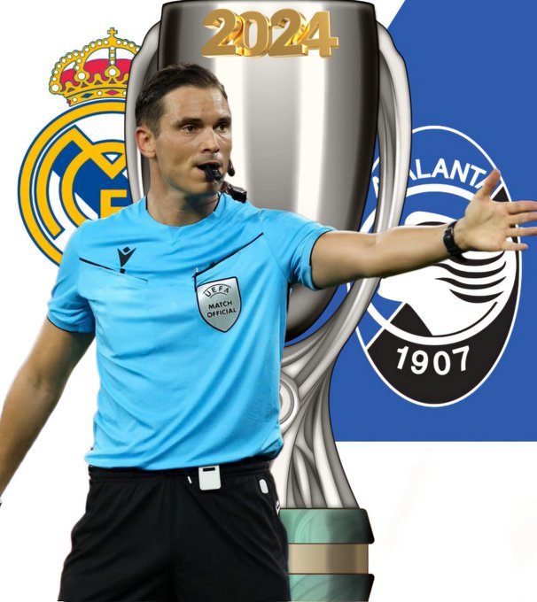 Elveţianul Sandro Schärer va arbitra Supercupa Europei dintre Real Madrid şi Atalanta Bergamo