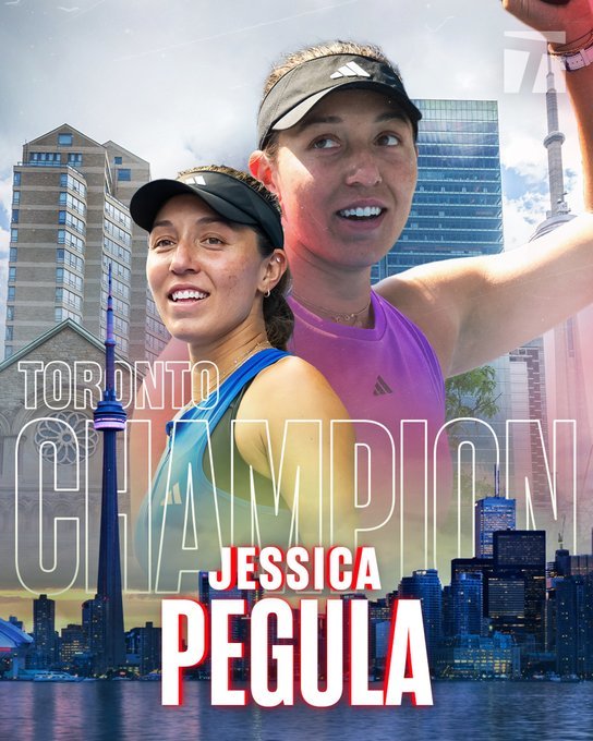 Jessica Pegula a câştigat Openul Canadei a doua oară consecutiv. Este prima jucătoare care a ajuns în două finale consecutive la acest turneu de la Simona Halep, în 2015 şi 2016