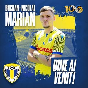 Superliga: Fundaşul Bogdan-Nicolae Marian a semnat cu Petrolul