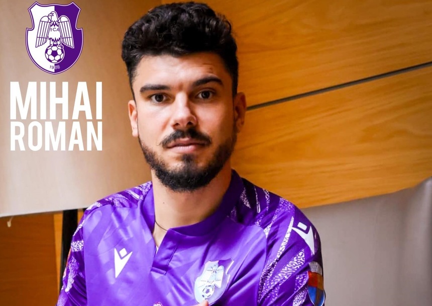 Mihai Roman a semnat cu FC Argeş