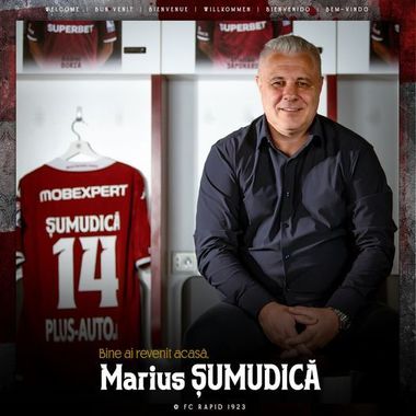 Marius Şumudică este noul antrenor al echipei Rapid: Mi s-a îndeplinit un vis! / Şumudică îl înlocuieşte pe Neil Lennon, plecat după doar şase etape