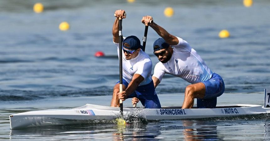 Ilie Sprîncean şi Oleg Nuţă, locul 5 în finala de canoe dublu 1.000 m, la Campionatul Mondial