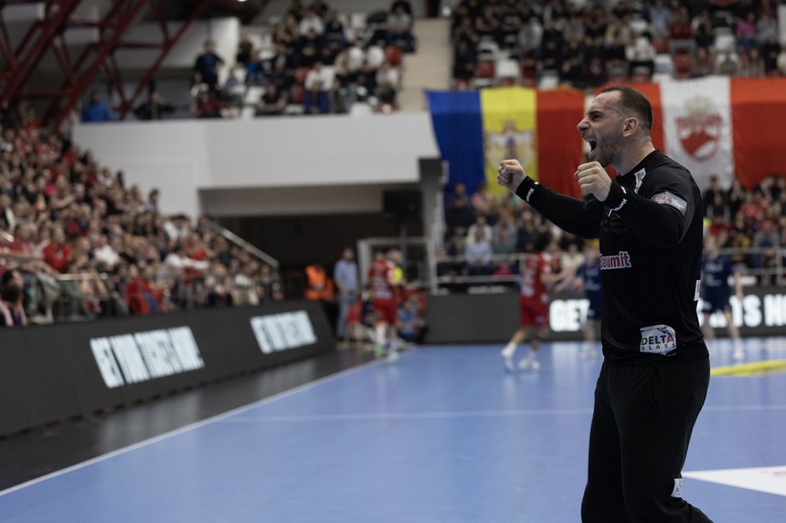 Handbal masculin: Dinamo Bucureşti – Minaur Baia Mare, în finala Supercupei României