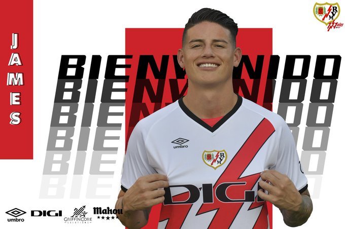 Columbianul James Rodriguez revine în Spania. El a semnat cu Rayo Vallecano