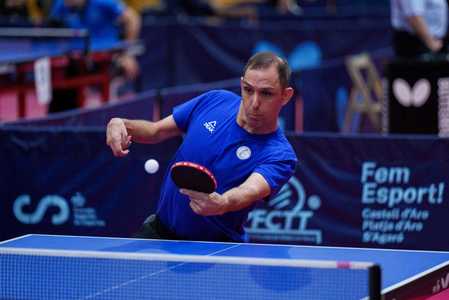 Jocurile Paralimpice: Bobi Simion, învins în şaisprezecimi la para tenis de masă