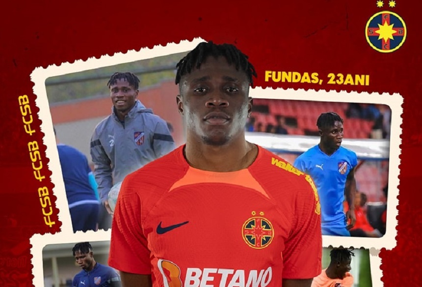 Superliga: Nana Antwi va evolua la FC Hermannstadt sub formă de împrumut de la FCSB 