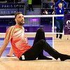 Morteza Mehrzad, al doilea cel mai înalt om din lume şi jucător în echipa iraniană de volei aşezat, nu are pat pe măsura lui la Jocurile Paralimpice