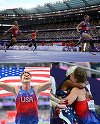 Tara Davis şi Hunter Woodhall - povestea de dragoste de aur de la Jocurile Olimpice şi Jocurile Paralimpice din oraşul iubirii - FOTO, VIDEO