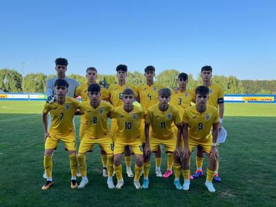 Naţionala U16 a remizat cu Cehia, scor 2-2, într-un meci amical disputat la Buftea