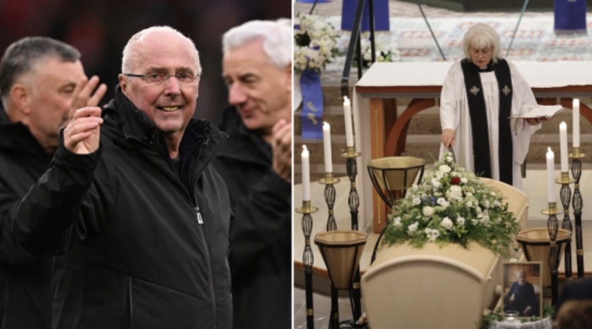 Sven-Goran Eriksson a fost înmormântat în Suedia. La ceremonie a fost prezent şi David Beckham - VIDEO