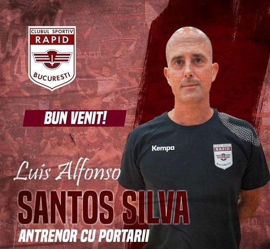 Handbal feminin: Antrenorul cu portarii Luis Alfonso Santos Silva, de la FC Barcelona la Rapid Bucureşti