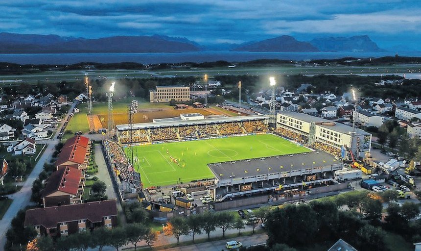 Jucătorii echipei Bodo/Glimt au făcut o deplasare de 30 de secunde cu autocarul până la stadion