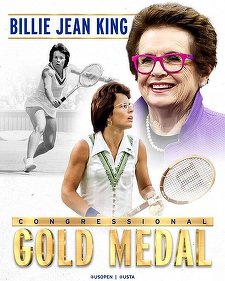 Fosta jucătoare de tenis Billie Jean King a devenit prima sportivă care a primit Medalia de Aur a Congresului SUA