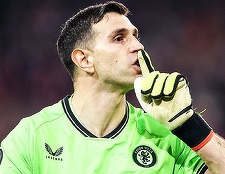 Portarul argentinian Emiliano Martinez, suspendat două meciuri de FIFA pentru „comportament ofensator”