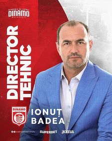 Ionuţ Badea este noul director tehnic al Academiei de Fotbal CS Dinamo