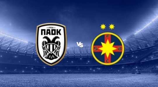 Liga Europa: PAOK Salonic – FCSB 0-1 şi bucureştenii sunt pe locul 4 în clasament