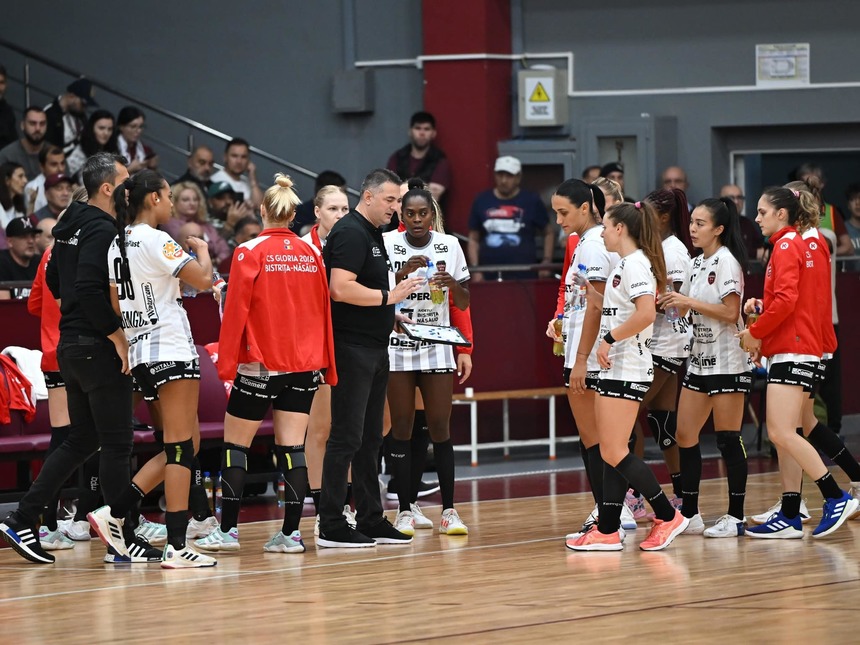 Handbal feminin: Gloria Bistriţa, a treia înfrângere consecutivă în Liga Campionilor, în deplasare, cu FTC Budapesta