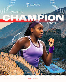 Gauff a învins-o pe Muchova şi a câştigat turneul de la Beijing. Este cea mai tânără campioană la China Open din ultimii 14 ani