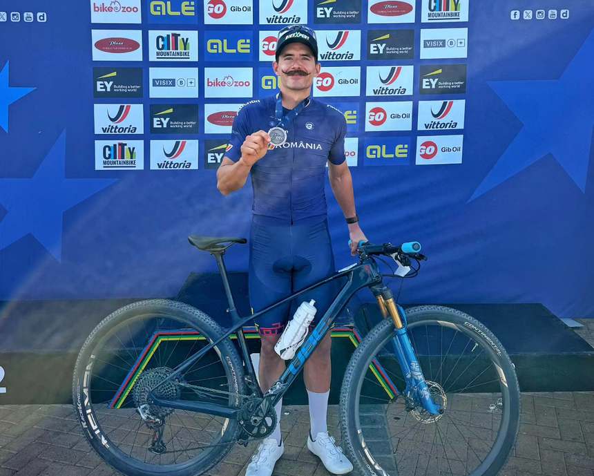 Ciclism: Ede Molnar, pe podium la Campionatul European de MTB Cross-country Eliminator, în ultima etapă