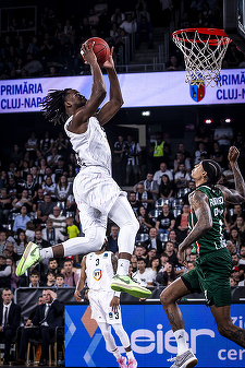 Baschet masculin: U BT Cluj, a treia înfrângere consecutivă în BKT EuroCup, în faţa a 10.000 de fani din BT Arena