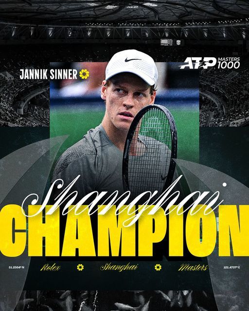 Jannik Sinner l-a învins pe Novak Djokovici şi a câştigat Mastersul de la Shanghai