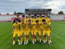 Naţionala României U17 s-a impus în cel de-al doilea meci de verificare cu Muntenegru U17, scor 2-0