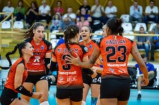 Volei feminin: CSM Târgovişte şi CSM Lugoj s-au calificat în turul secund al Challenge Cup