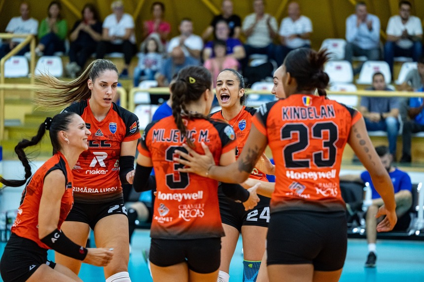 Volei feminin: CSM Târgovişte şi CSM Lugoj s-au calificat în turul secund al Challenge Cup