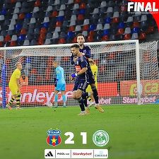 Liga II: Steaua a învins Concordia, scor 2-1, în primul meci din etapa a zecea